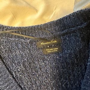 Massimo Dutti Navy Sweater
